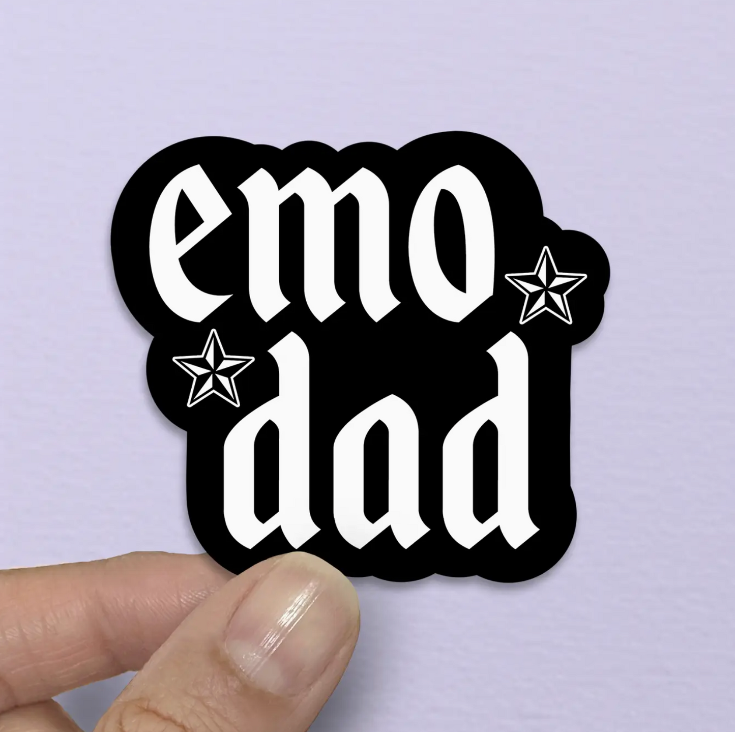 EMO DAD STICKER