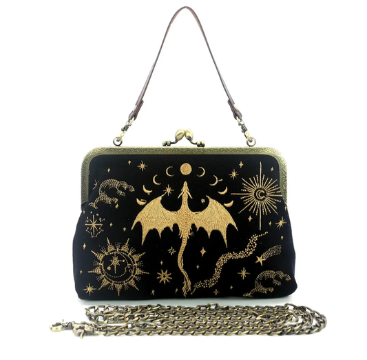 GOLDEN DRAGON PURSE