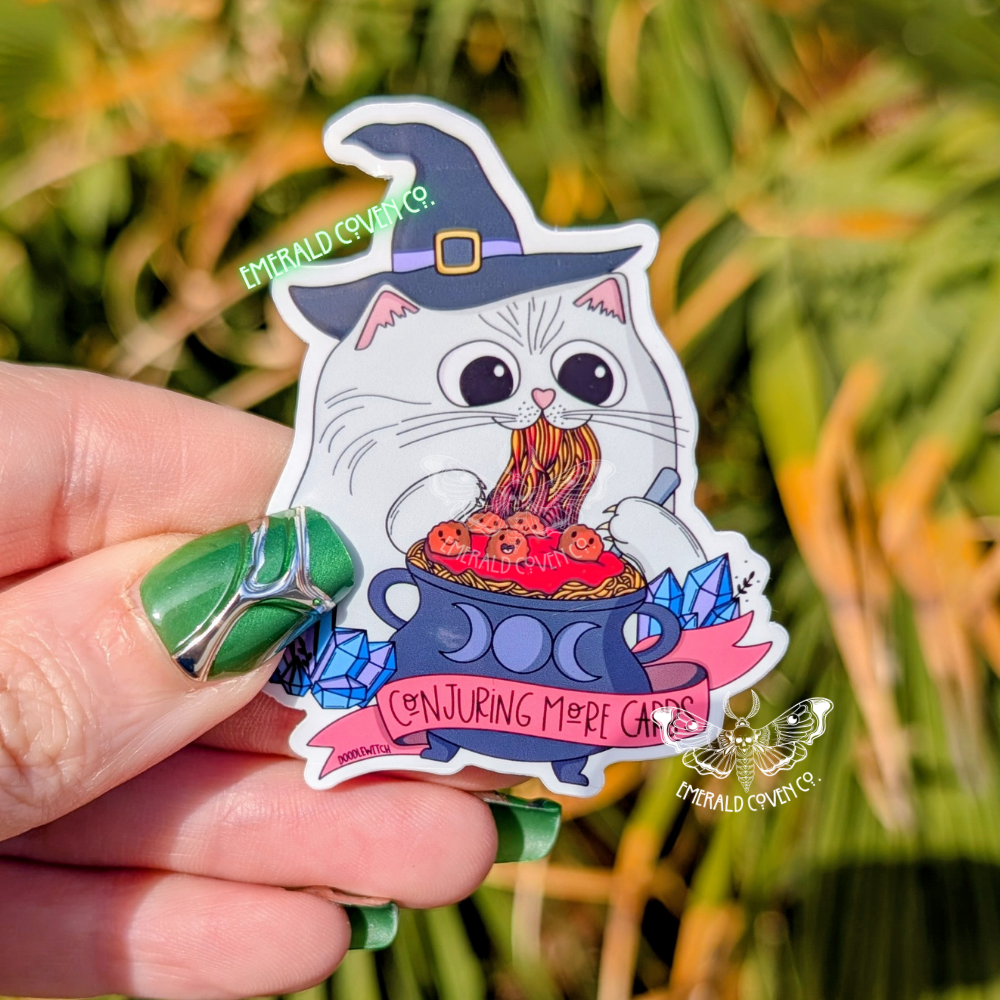 CONJURING MORE CARBS STICKER