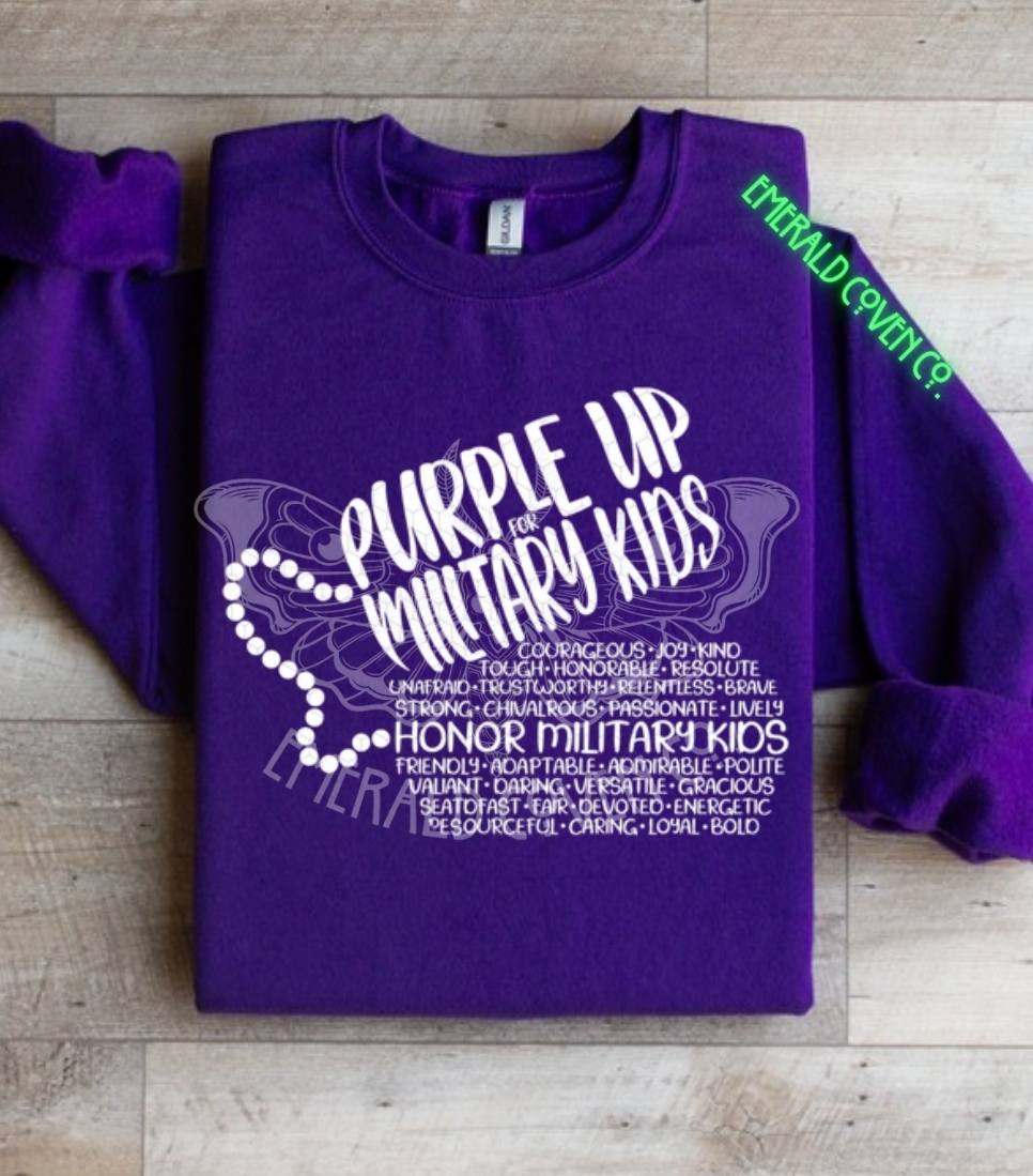 Purple up *kids*