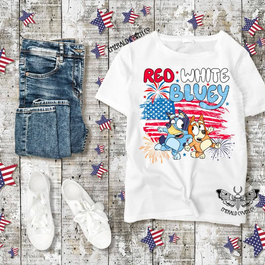 RED WHITE AND BLUE