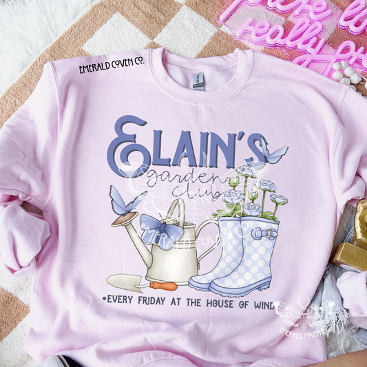 ELAIN'S GARDEN CLUB