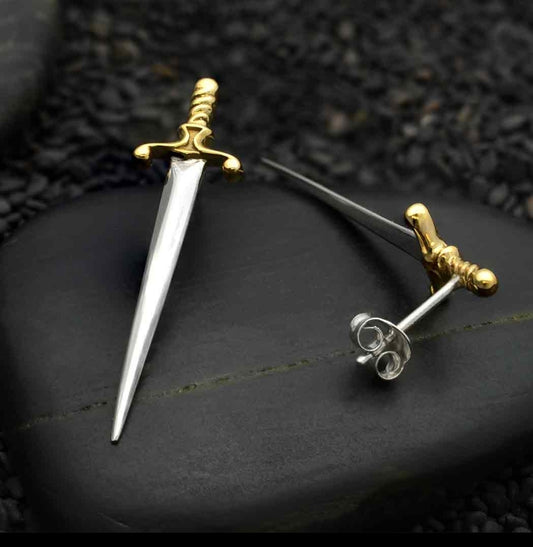 SWORD EARRINGS