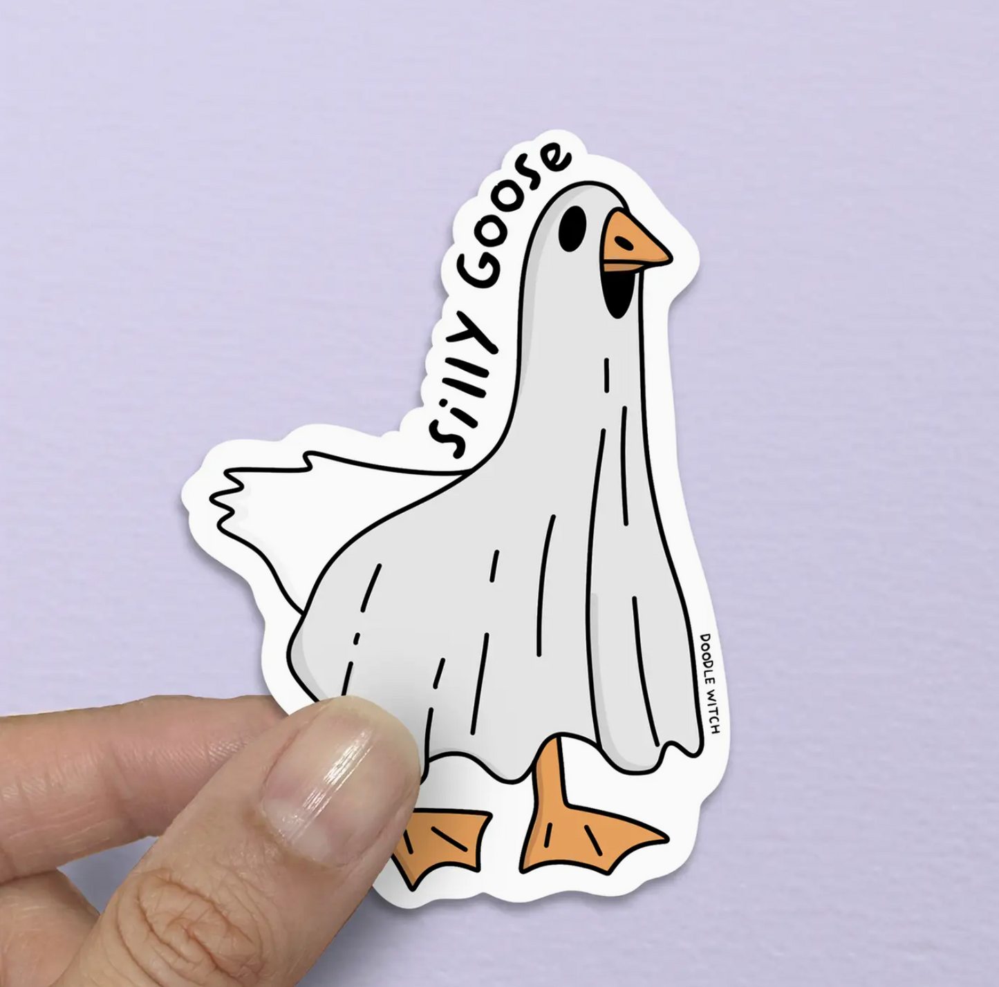 SILLY GOOSE STICKER