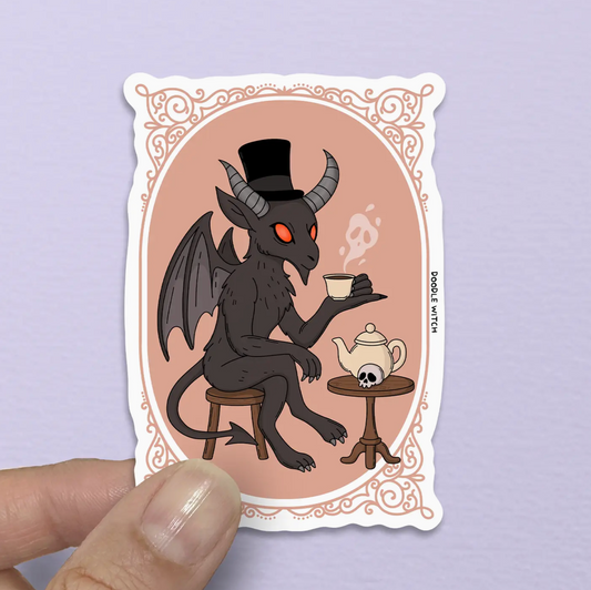 THE TEA DEMON STICKER