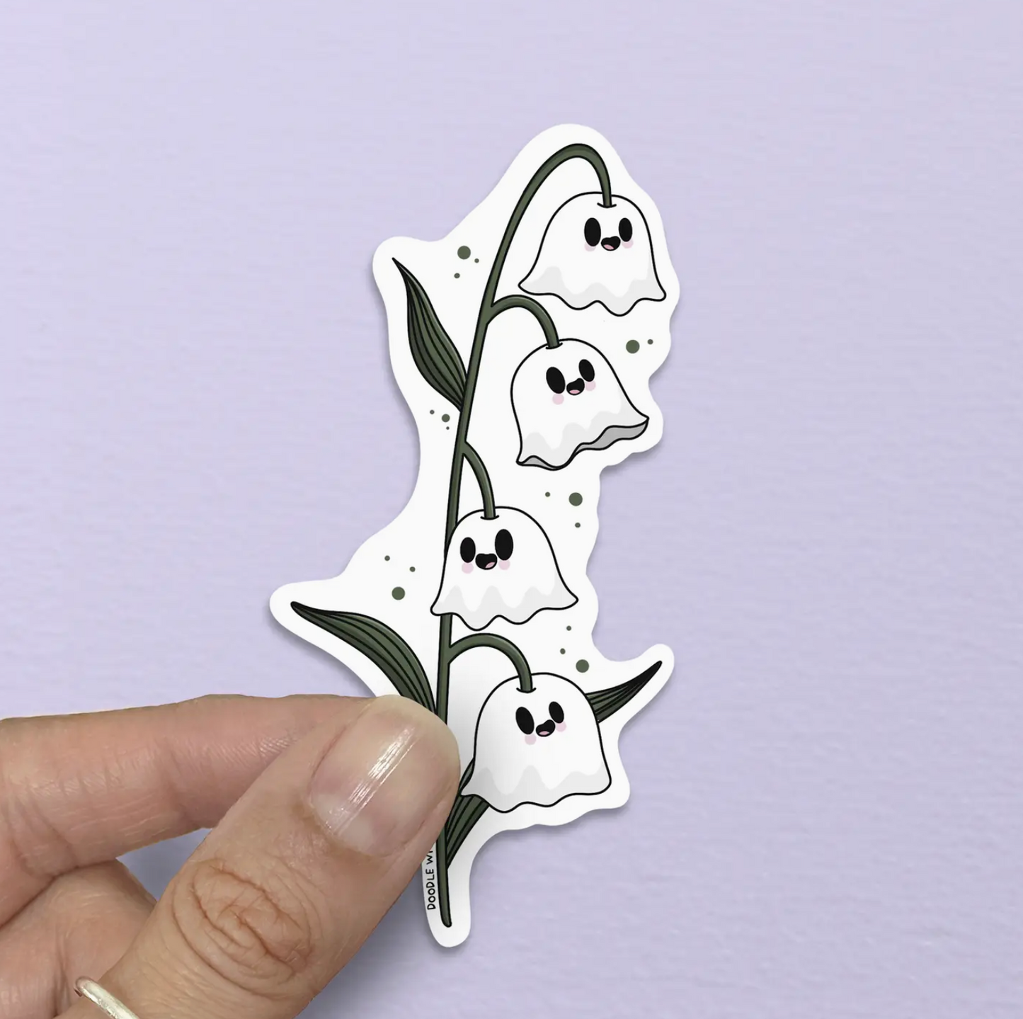 LILLY OF THE VALLEY STICKER