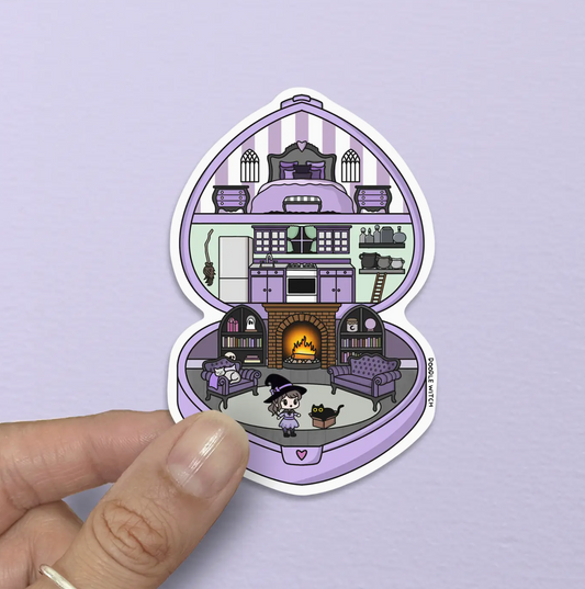 WITCH HOUSE STICKER
