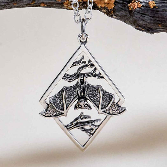 HANGING BAT NECKLACE