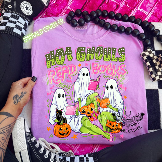 GHOULS READ BOOKS