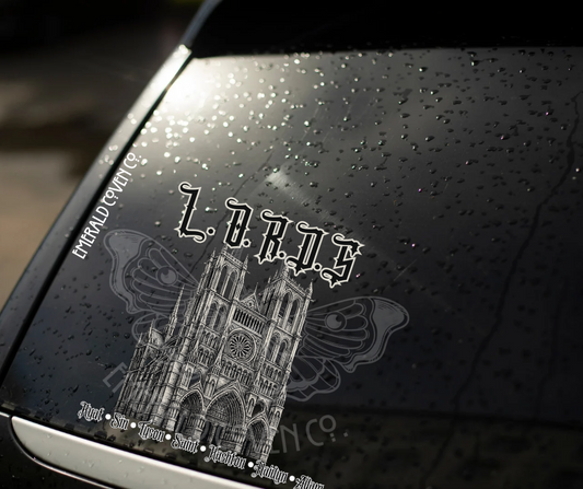 L.O.R.D.S. CAR DECAL