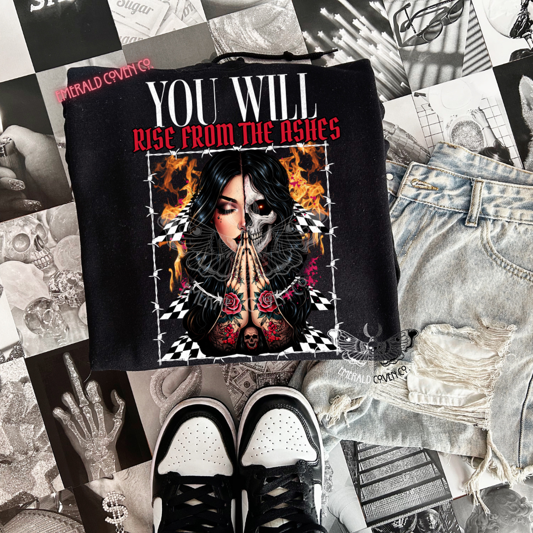 RISE FROM THE ASHES  *Black only*