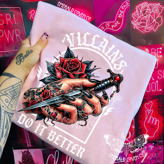 VILLAINS DO IT BETTER