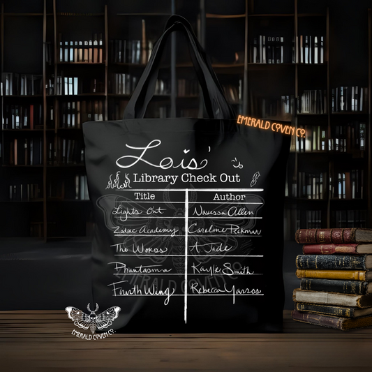 CUSTOM LIBRARY TOTE