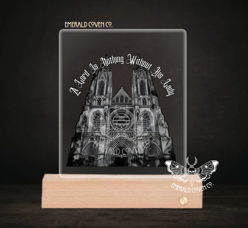 WITHOUT HIS LADY LED LIGHT