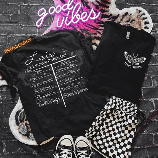 CUSTOM LIBRARY CHECKOUT