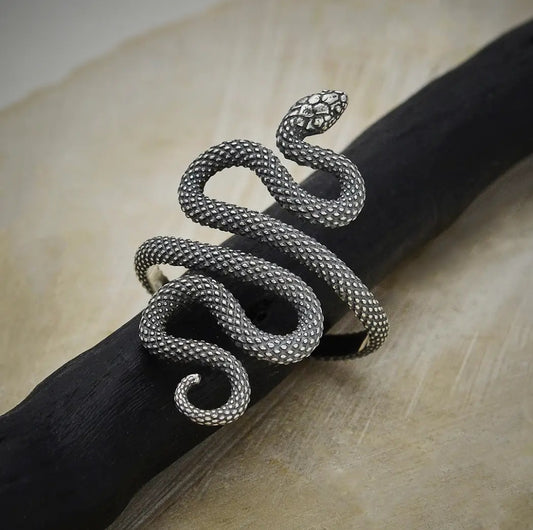SNAKE ADJUSTABLE RING