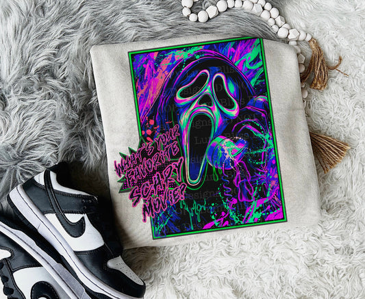 SCARY MOVIE NEON