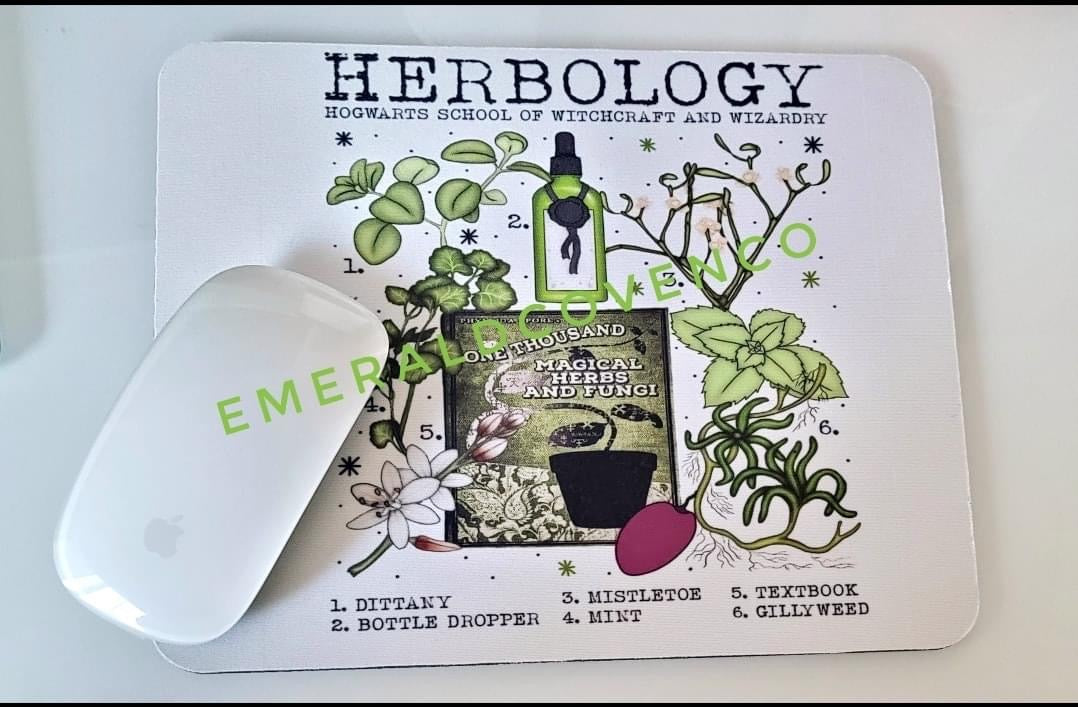 HERBOLOGY MOUSEPAD